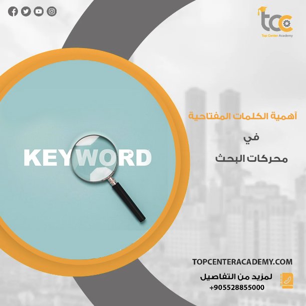 اهمية الكلمات المفتاحية في التسويق  الإلكتروني