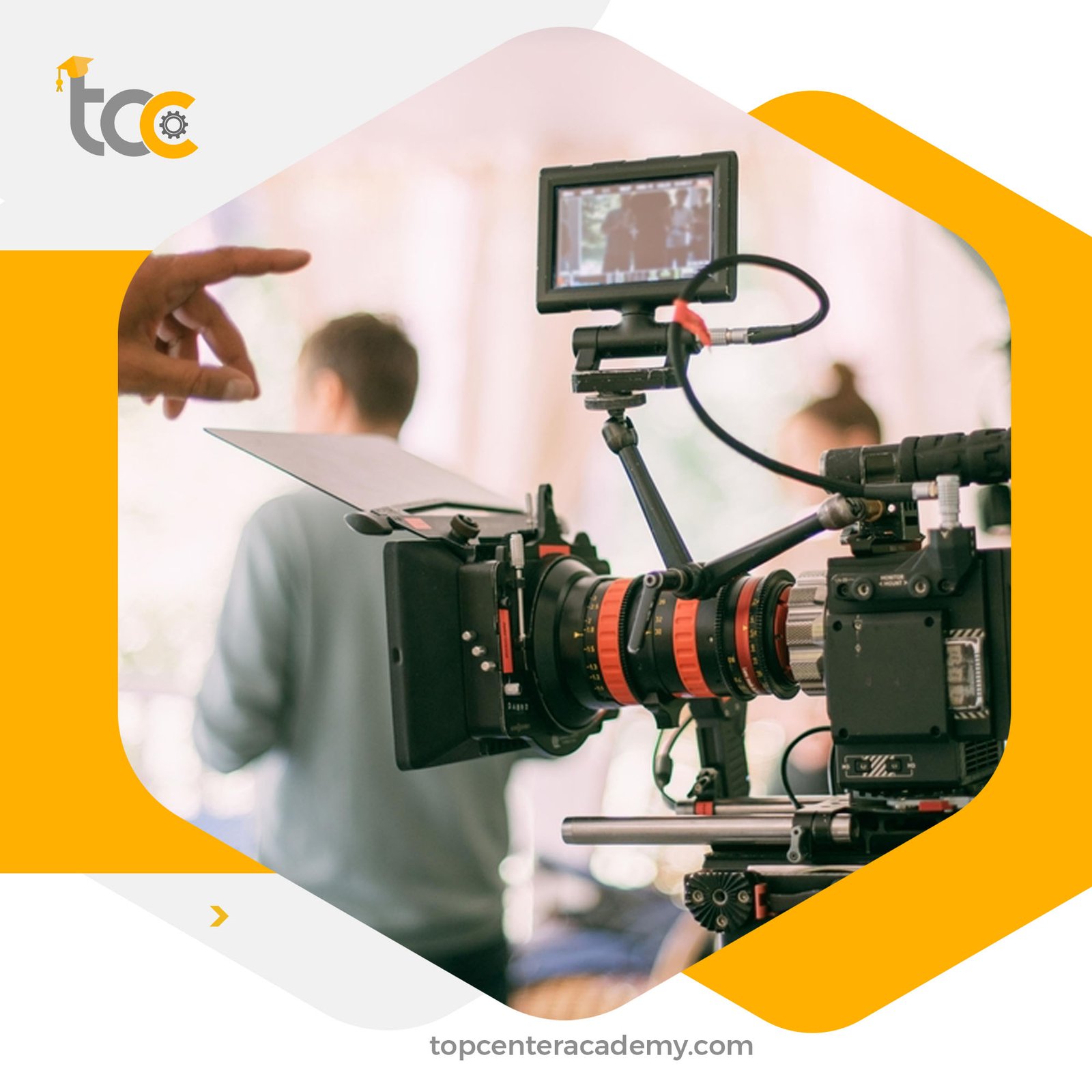 أساسيات تصوير الفيديو للمبتدئين – اكاديمية توب سنتر للتدريب والتأهيل المهني